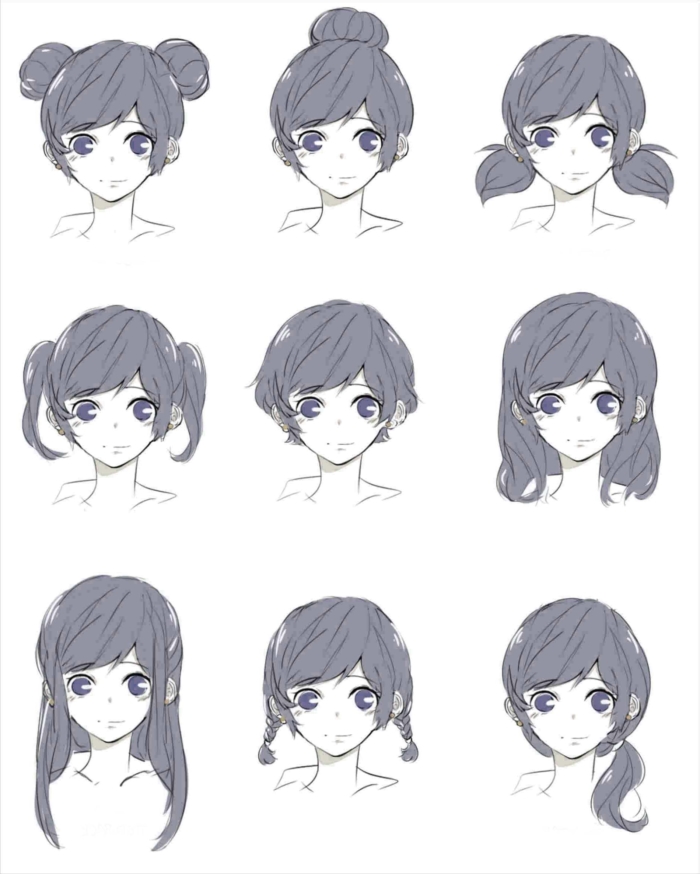 Hairstyles Drawings For Sketching