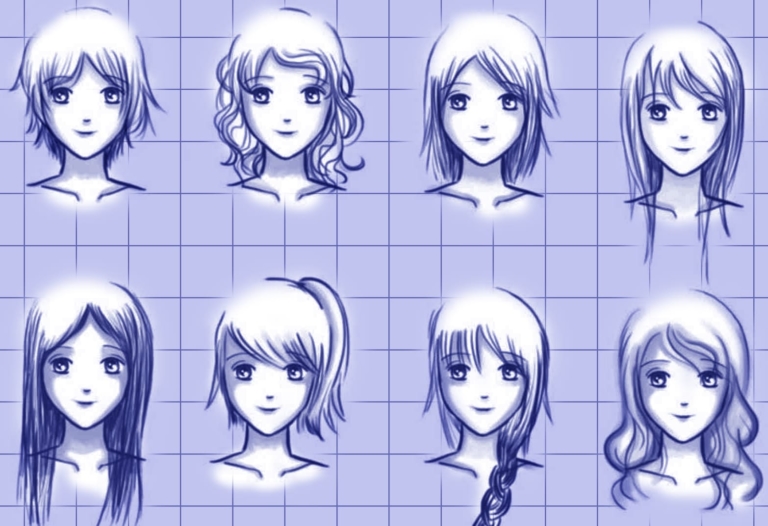 Hairstyles Drawings For Sketching