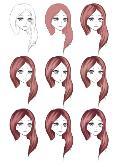 Hairstyles Drawings For Sketching