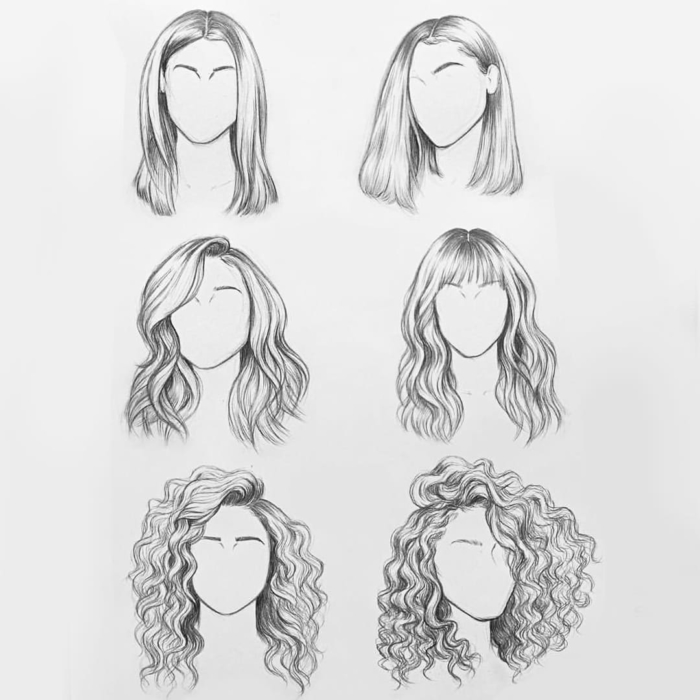 manga hairstyle' in Drawing References and Resources