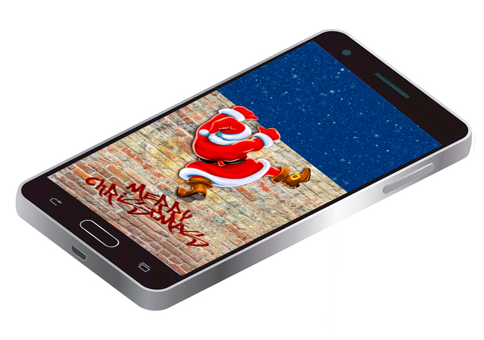 Santa Claus Phone Wallpaper