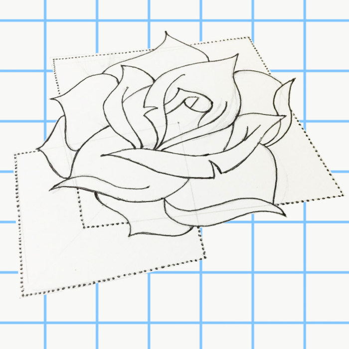 Disegni e immagini di rose per lo schizzo