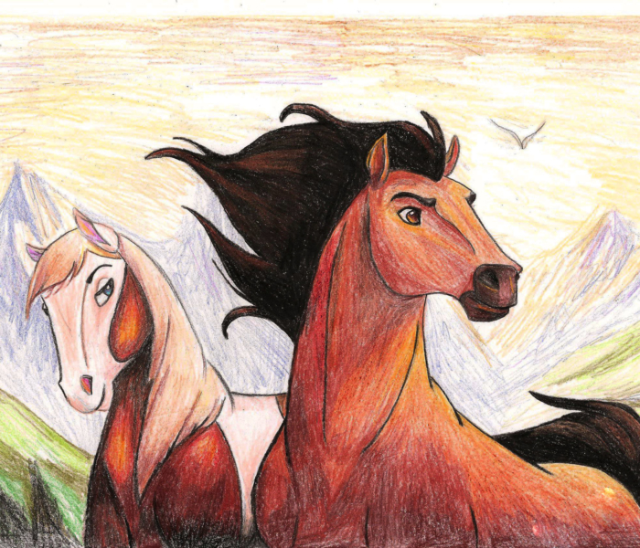 Dibujos de caballos para dibujar - 100 imágenes gratis