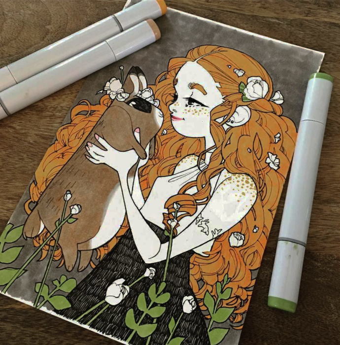 Drawings With Markers For Sketching
