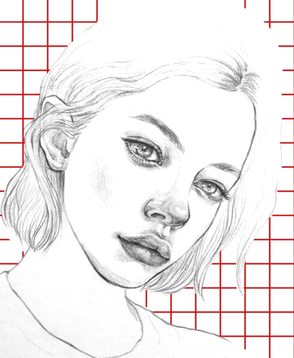 Portraits dessinés au crayon - 100 dessins gratuitement
