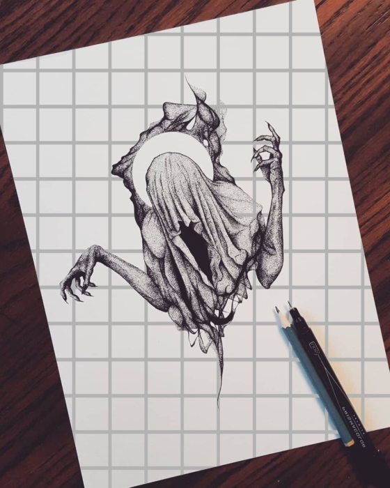 Spooky Drawings And Pictures For Sketching