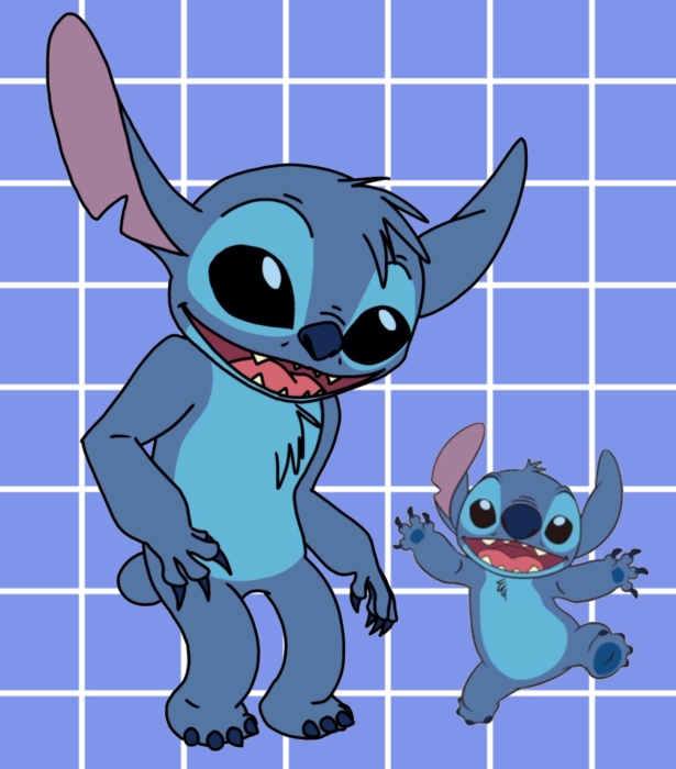 Stitch kresby a obrázky pro skicování