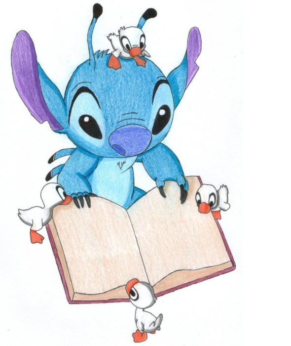 Stitch disegni e immagini per lo schizzo