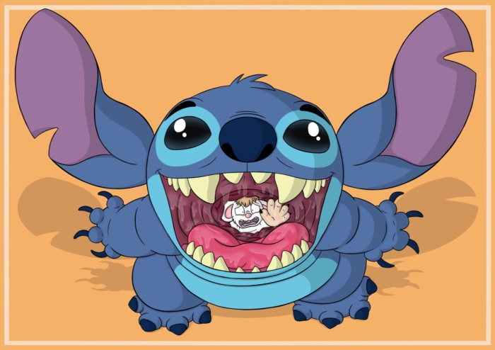 Stitch Zeichnungen und Bilder zum Skizzieren