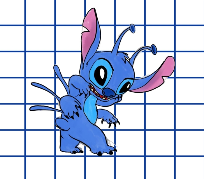 Stitch disegni e immagini per lo schizzo