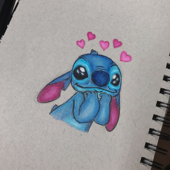 Stitch dessins et des images pour faire des croquis