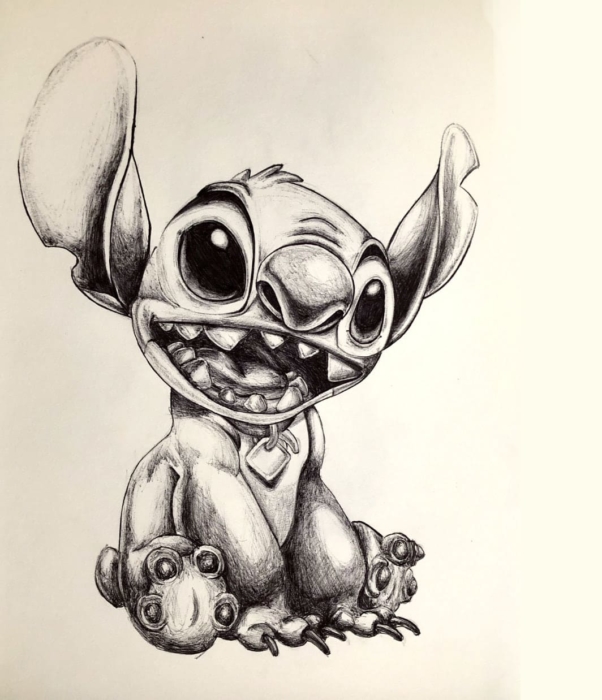 Stitch disegni e immagini per lo schizzo