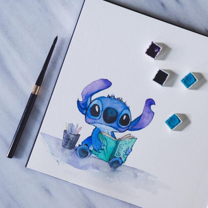 Stitch kresby a obrázky pro skicování