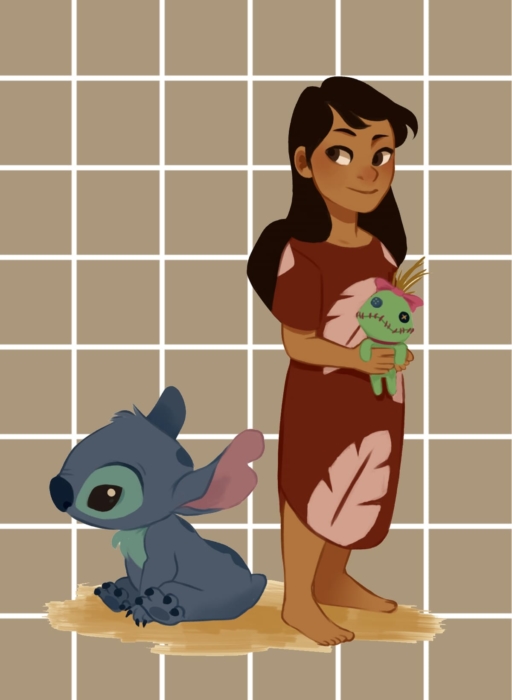 Desenhos e imagens Stitch para esboçar