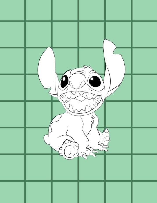 Stitch dessins et des images pour faire des croquis