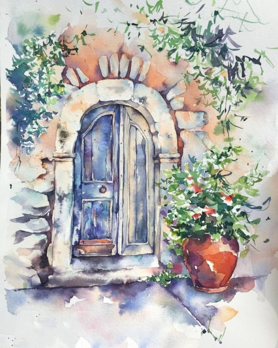 Watercolor Drawings For Sketching