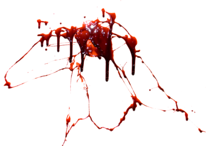 Blood PNG on Transparent Background