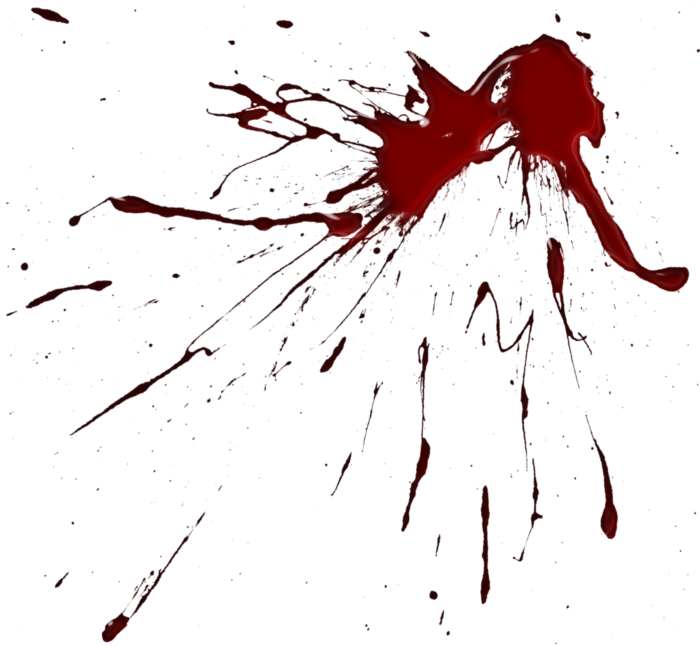 Blut PNG auf transparentem Hintergrund