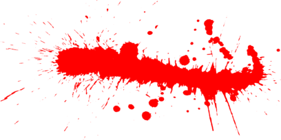Blood PNG on Transparent Background