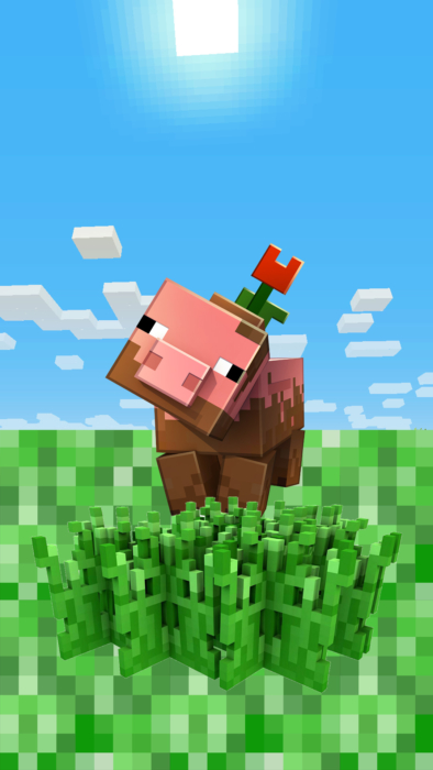 Minecraft fond d'écran de téléphone