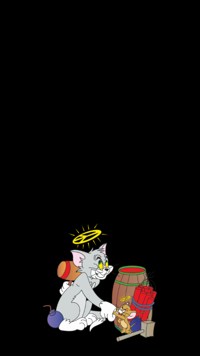 Tom und Jerry Handy-Hintergründe 2K - 4K