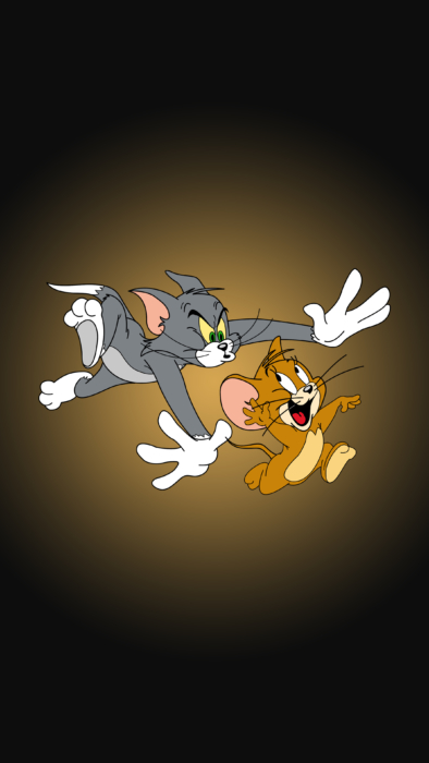 Fundos de tela para celular Tom e Jerry 2K, 4K
