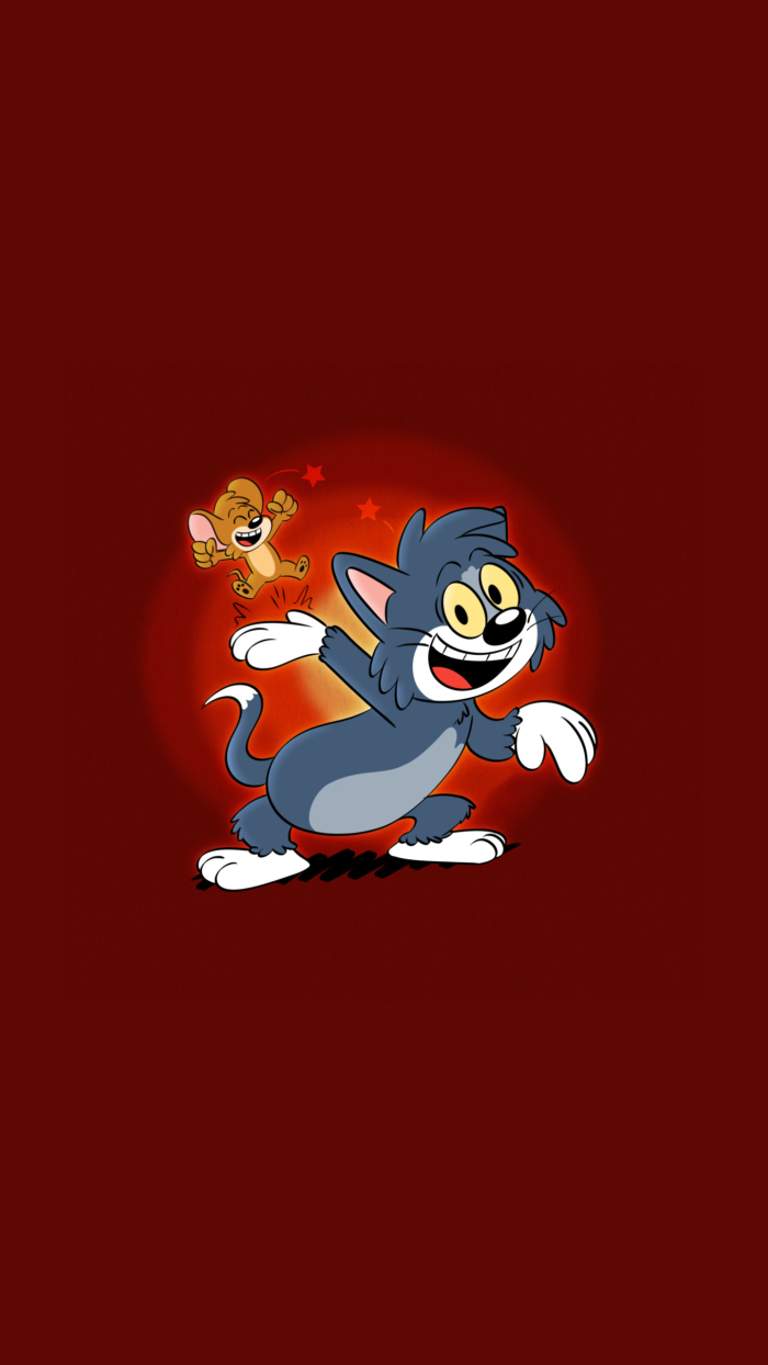 トムとジェリーのスマートフォンの背景2K、4K