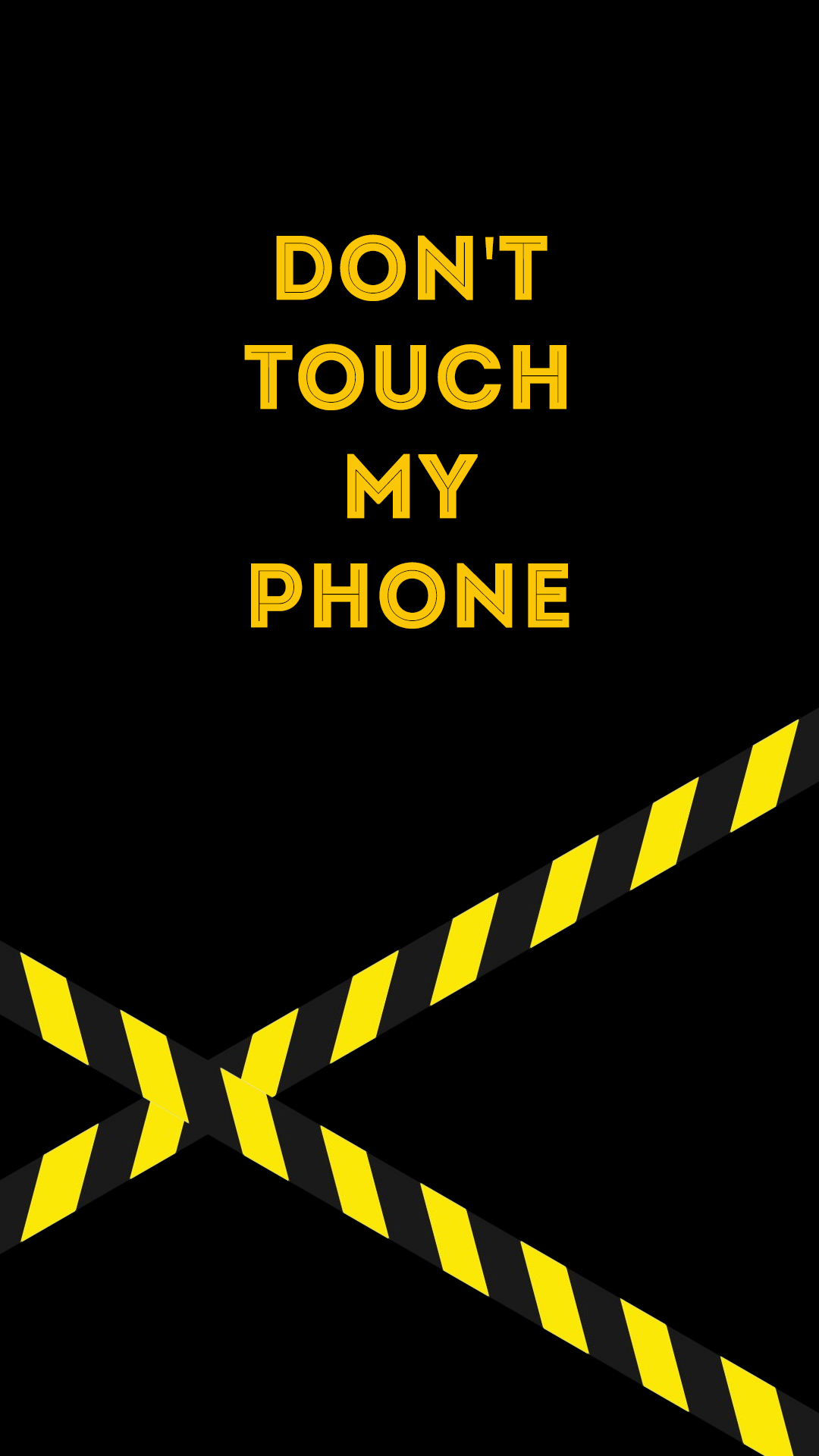 Dont Touch My Phone  Aesthetic Wallpaper Download  MobCup