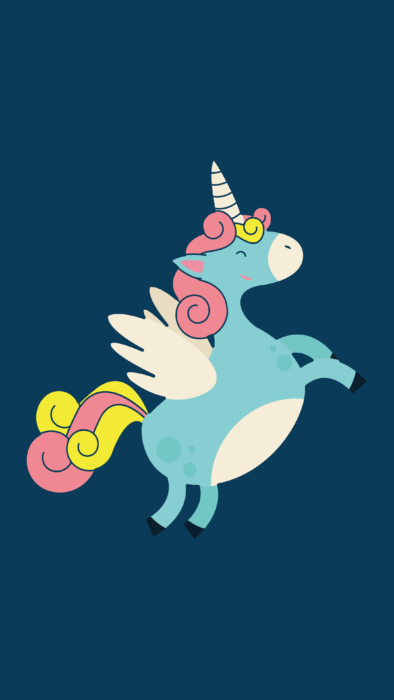 Fonds d'écran de téléphone licorne