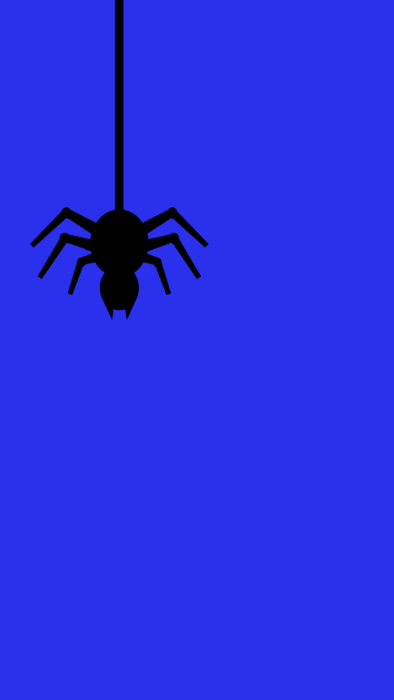 蜘蛛のスマートフォンの背景。2kと4k