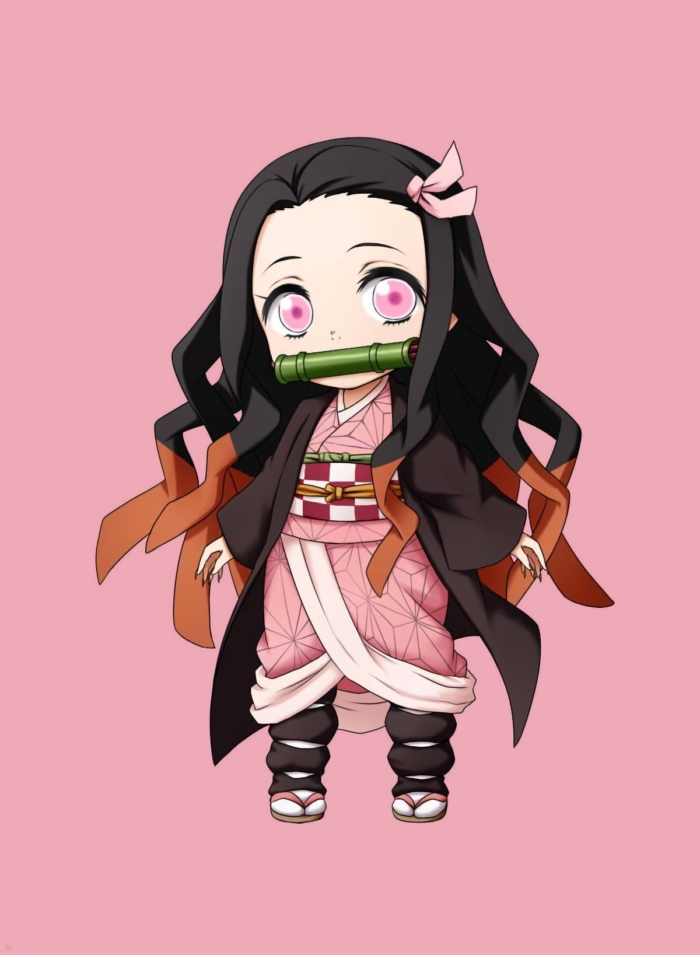 Nezuko Chibi Dessins - 100 belles photos de chibi Nezuko