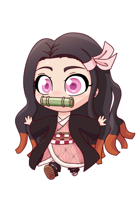 Nezuko Chibi Zeichnungen