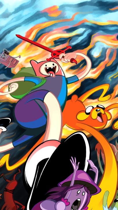 Fundos de celular Adventure Time 2k, 4k gratuitamente