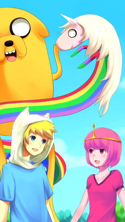 Adventure Time sfondi cellulare 2k, 4k gratis
