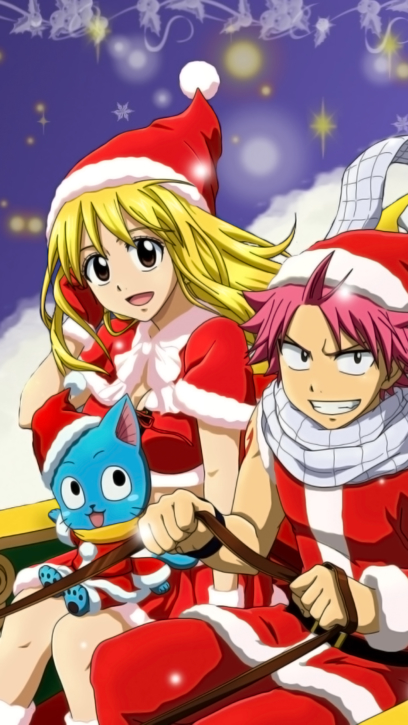 Fondos de pantalla celular de anime Navidad