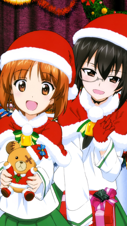 Christmas anime kawaii HD wallpapers  Pxfuel