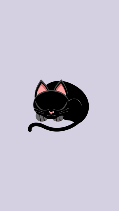 Черные кошки обои на телефон 2k и 4k бесплатно