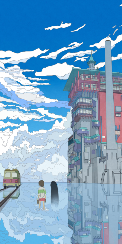Fondos de pantalla celular del estudio Ghibli 2k, 4k gratis