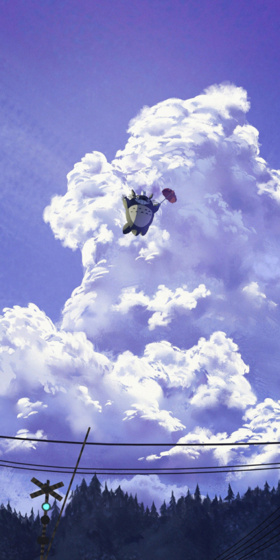 Ghibli Studio Handy-Hintergründe 2k, 4k kostenlos
