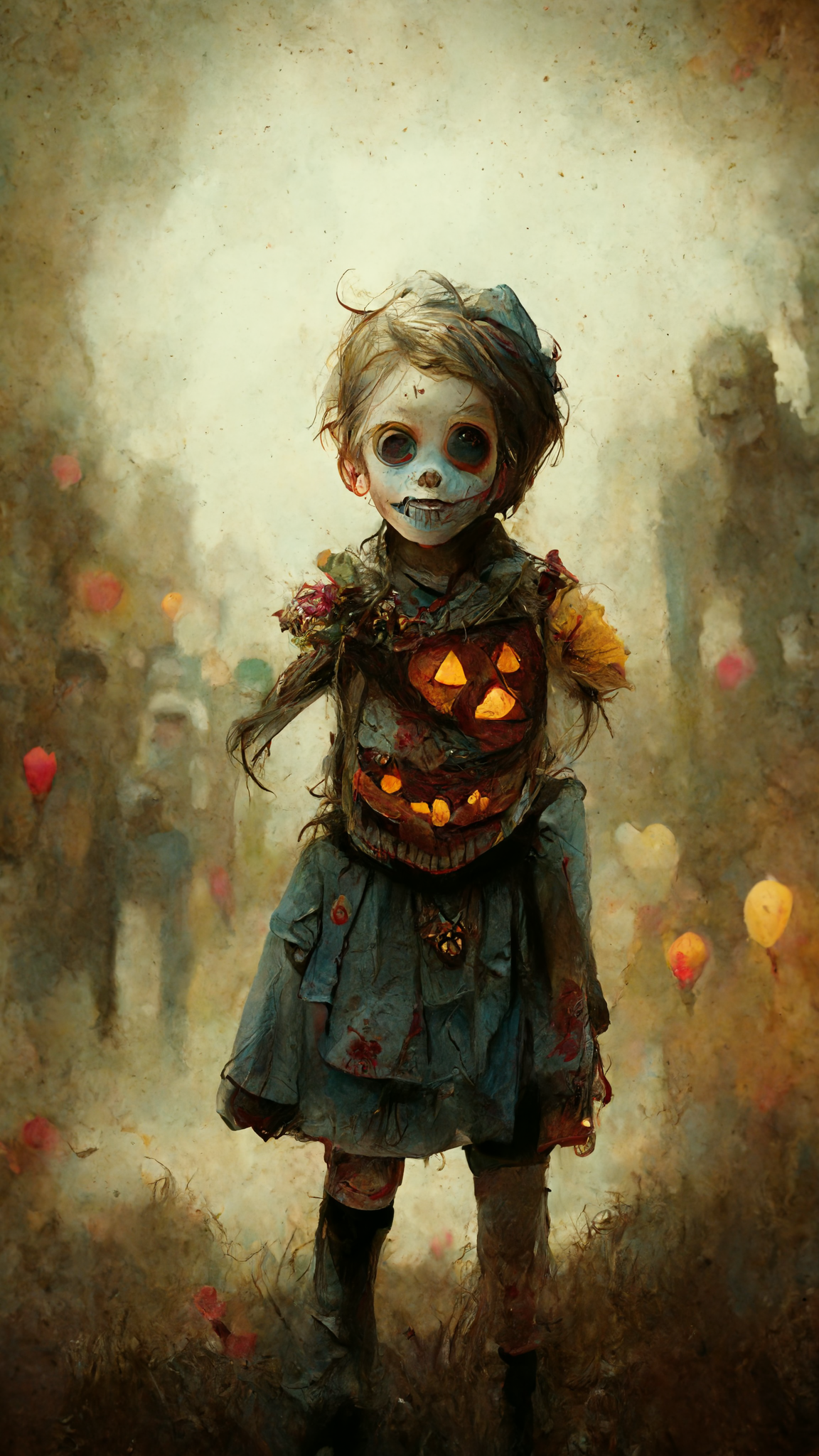 halloween-phone-wallpaper-thypix-zombie-child