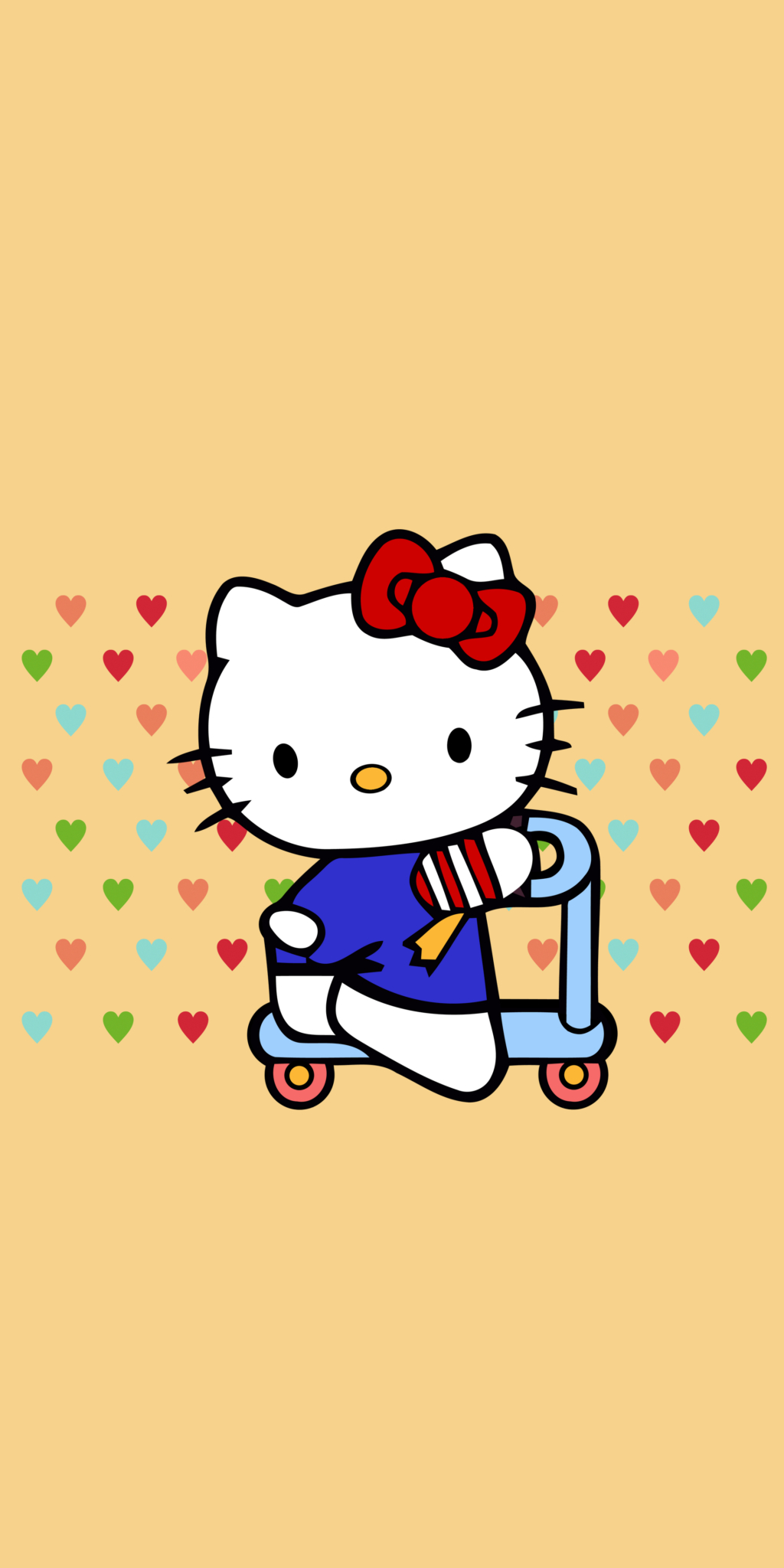 Обои на телефон hello kitty