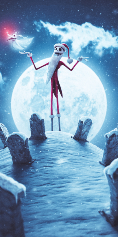 Nightmare Before Christmas Handy-Hintergründe 2k, 4k kostenlos