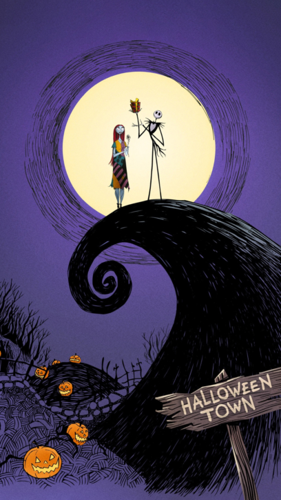 Nightmare Before Christmas Handy-Hintergründe 2k, 4k kostenlos