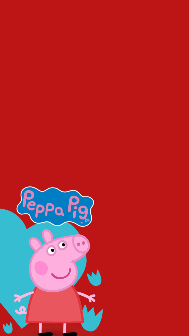 Tapety na telefon Świnka Peppa 2k, 4k za darmo