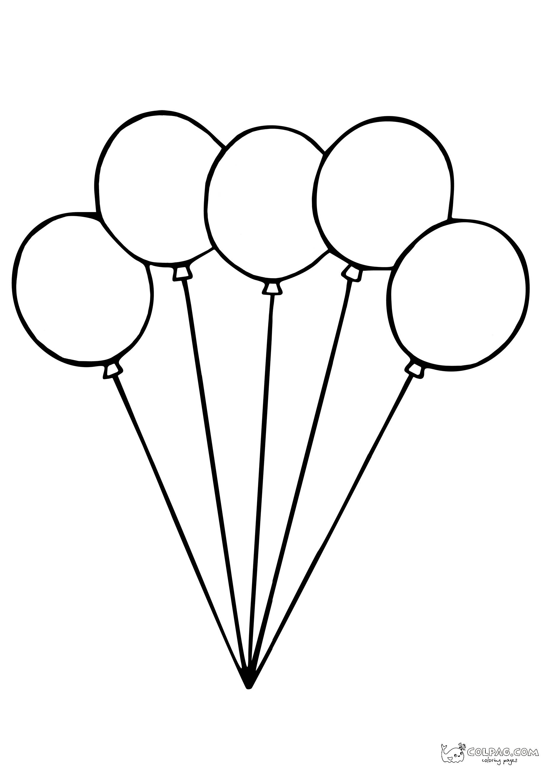 13-baloons-with-strait-ropes-coloring-page-colpag-13