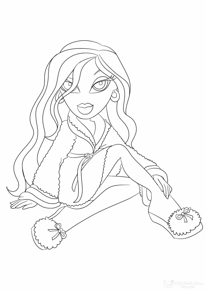 Bratz Dolls Coloring Pages