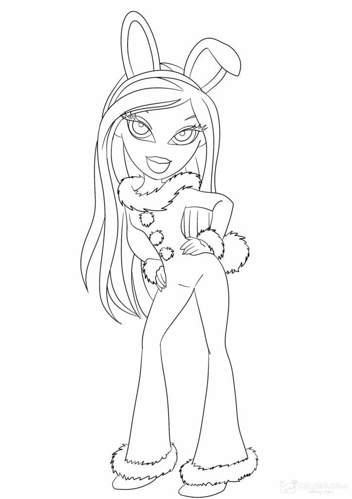 Bratz Dolls Coloring Pages