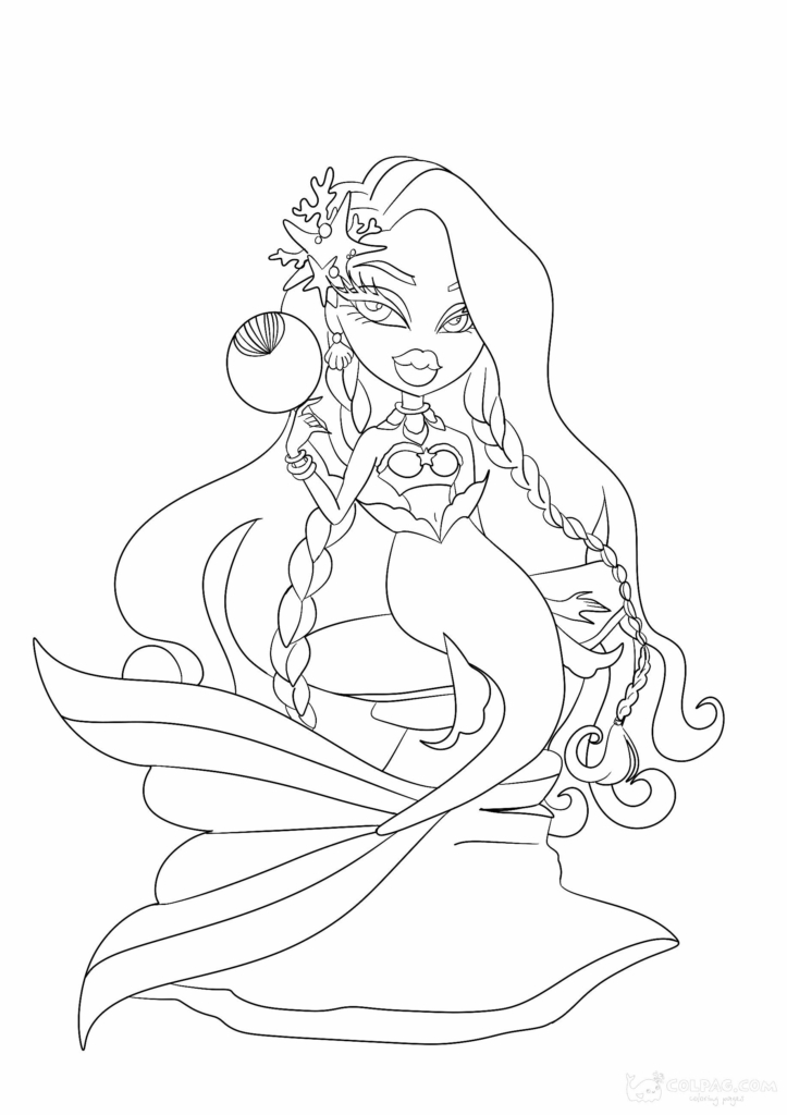 Bratz Dolls Coloring Pages