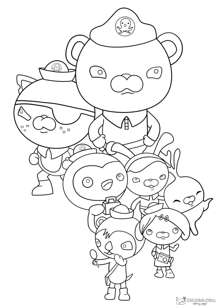 The Octonauts Printable Coloring Pages