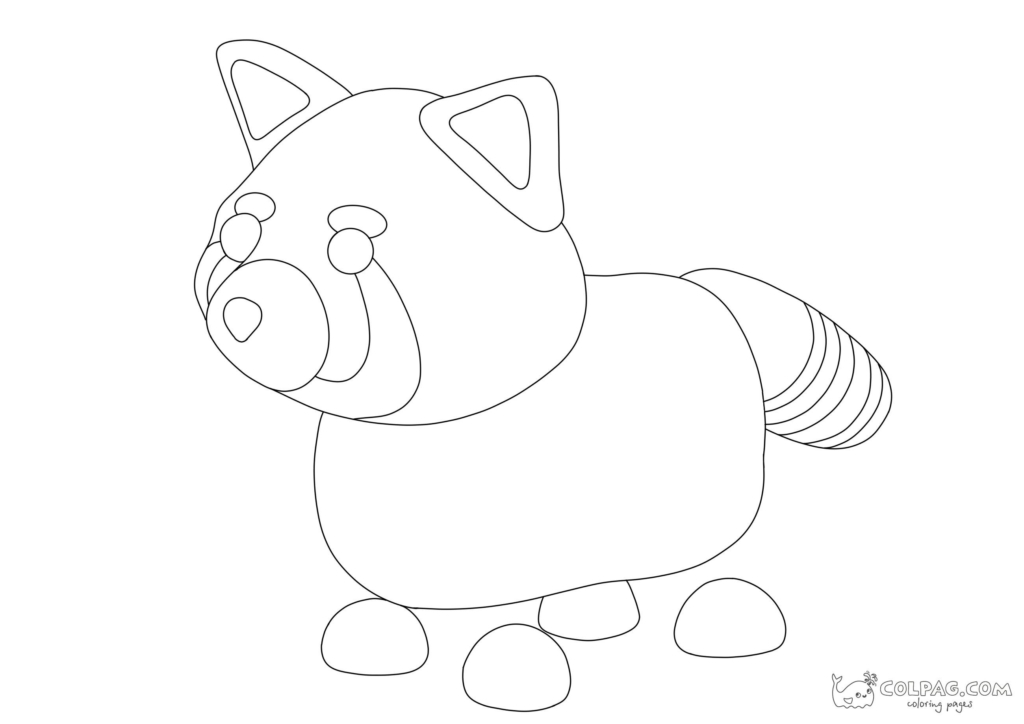 Adopt Me Pets Coloring Pages to Print Online